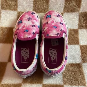 Vans toddler girl butterfly unicorn sneaker